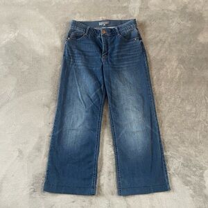 Wit & Wisdom Wide Leg Comfort Jeans Size 10 Western Boho